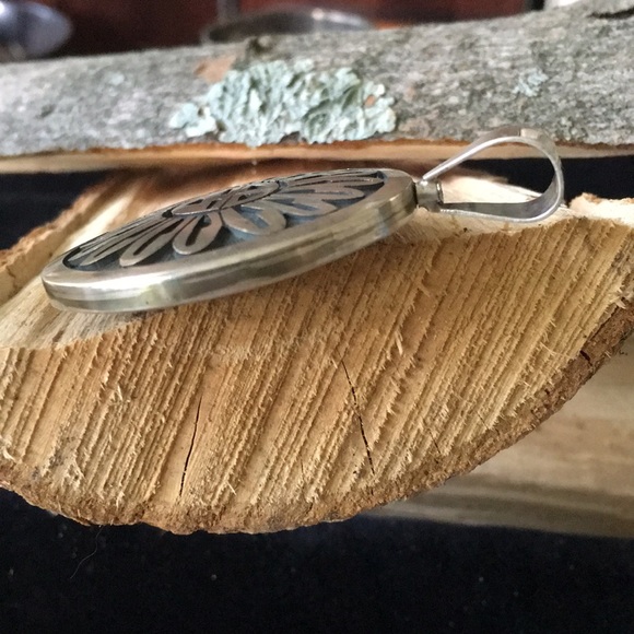 Vintage Hopi Native American Reversible Pendant - Picture 3 of 10